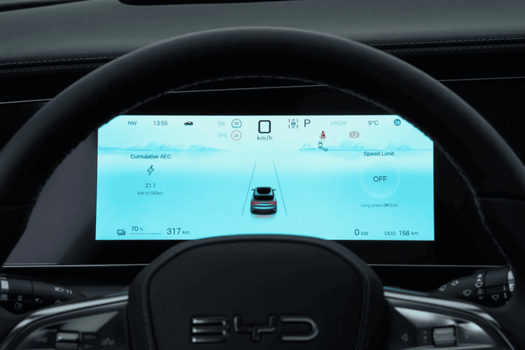 2026 BYD 씨라이언7 디스플레이