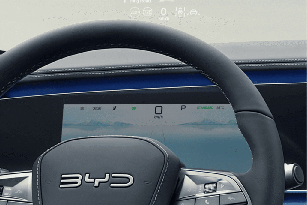 2026 BYD 씨라이언7 핸들