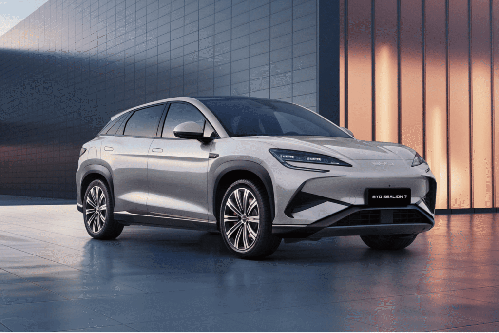 BYD 씨라이언7 측면