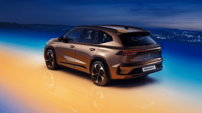 세련된 디자인의 SUV 차량