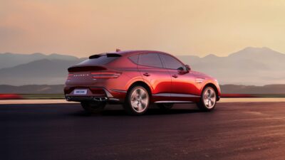 세련된 디자인의 고급 SUV
