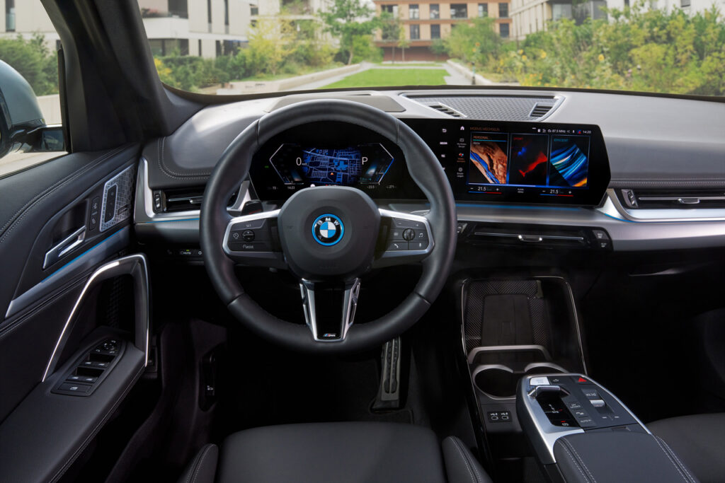 BMW iX1 2026년형 내부 모습