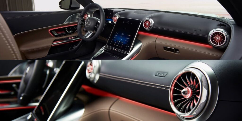 벤츠 SL 7세대 AMG SL 63 E-퍼포먼스 내부 모습