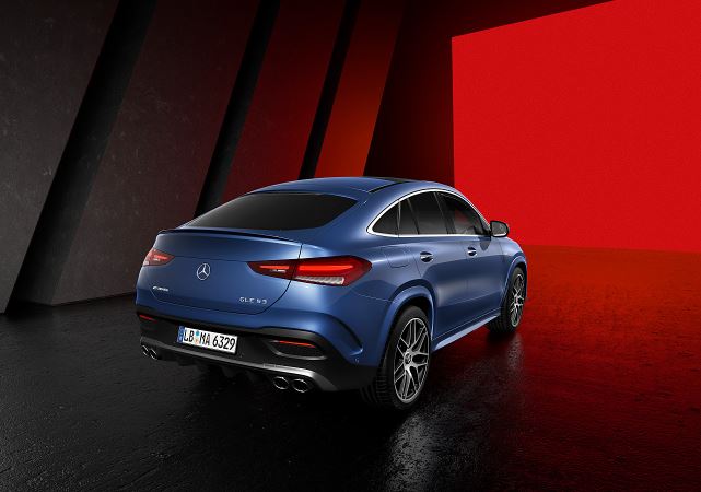 벤츠 GLE 클래스 후면모습