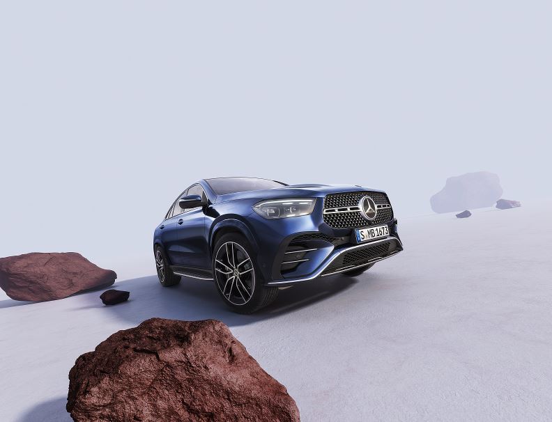 벤츠 GLE 클래스 정면모습