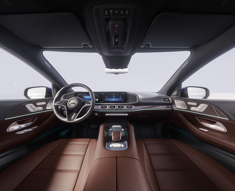 벤츠 GLE 클래스 내부 모습