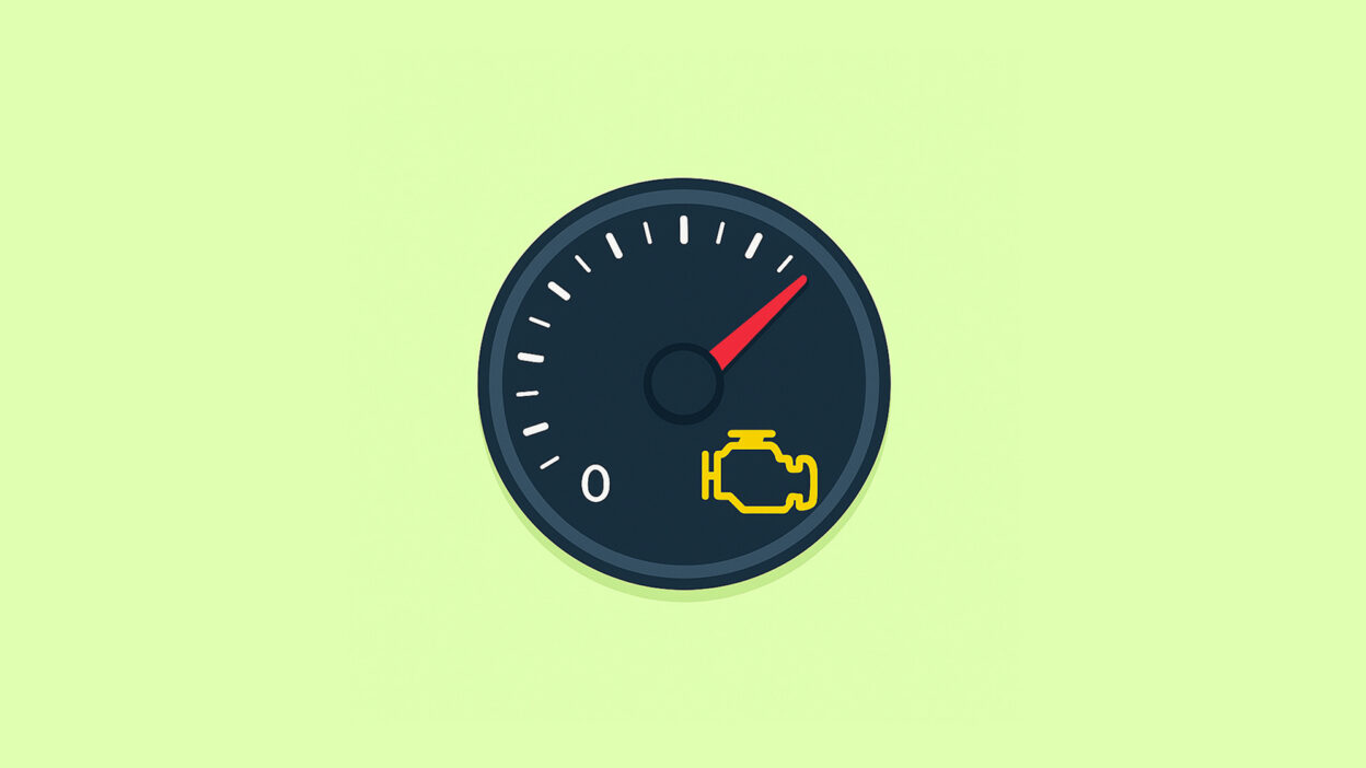 자동차 경고등 화면