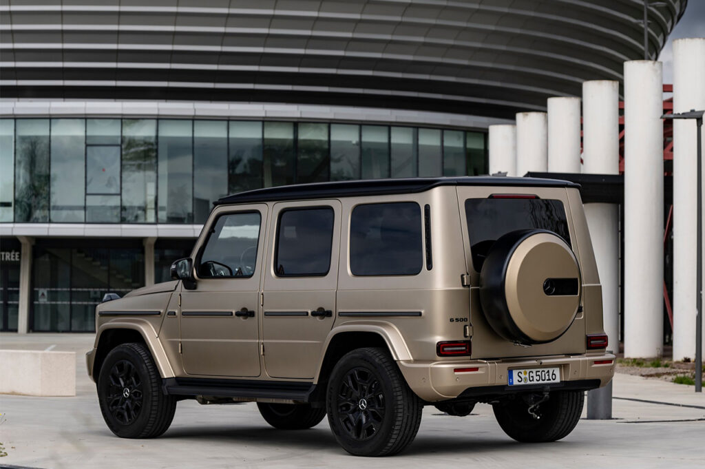 2026 벤츠 G클래스 지바겐 뒷모습