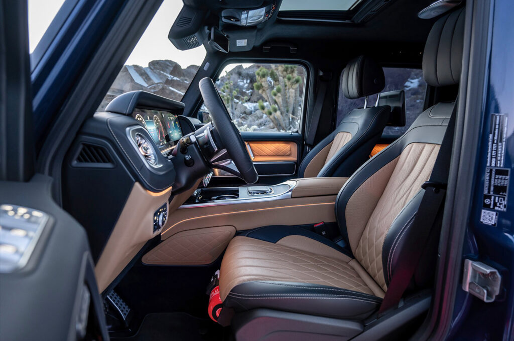 2026 벤츠 G클래스 지바겐 시트