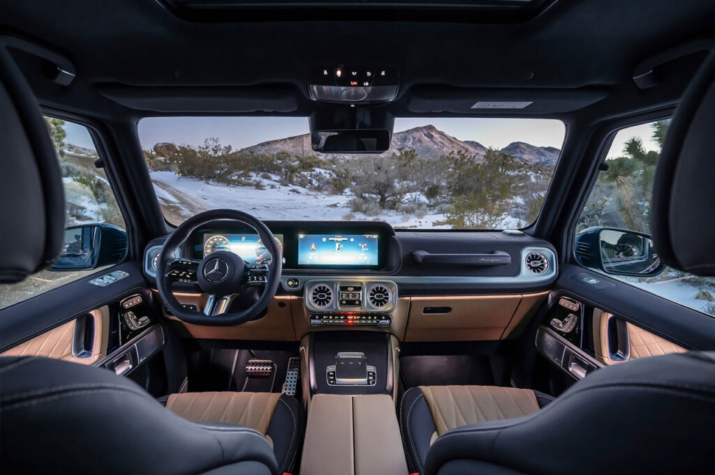 2026 벤츠 G클래스 지바겐 인테리어