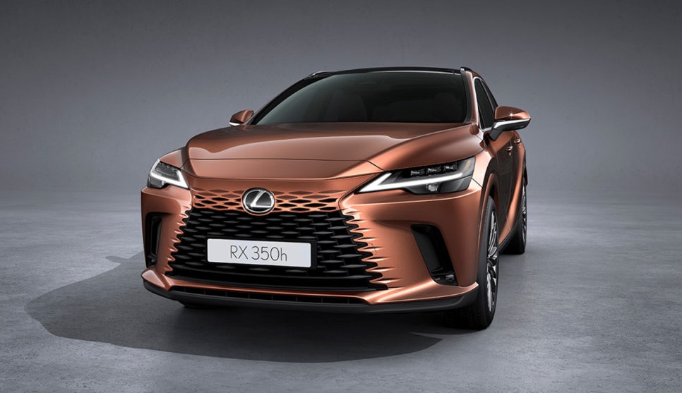 렉서스 RX350h 하이브리드 전면부