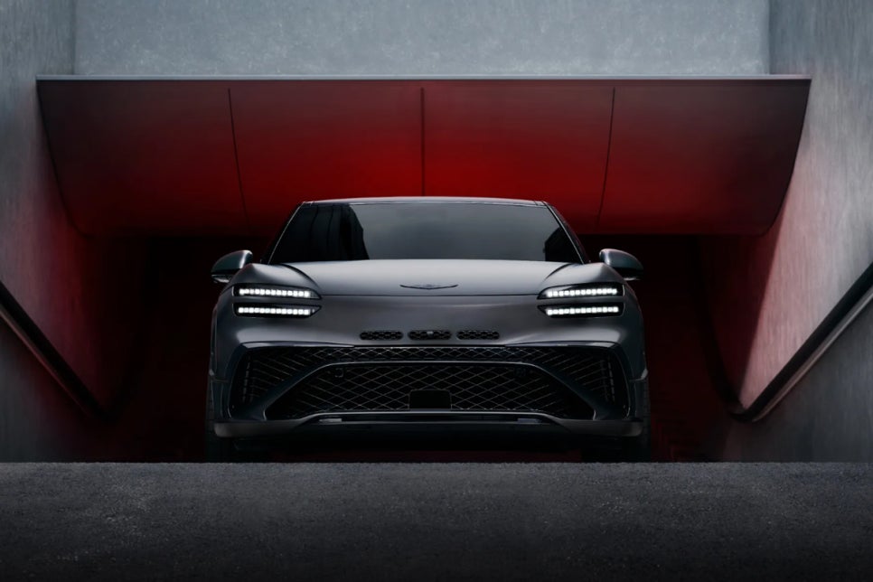 제네시스 GV60 마그마 전면