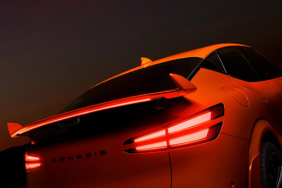 제네시스 GV60 마그마 후면