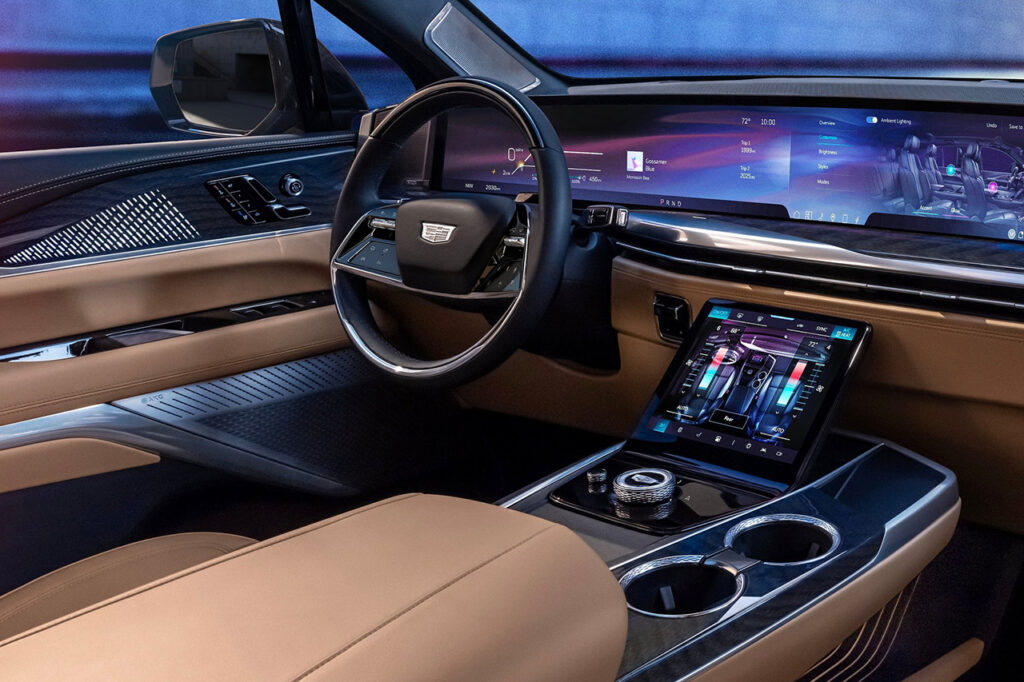 캐딜락 Escalade IQ7 인테리어