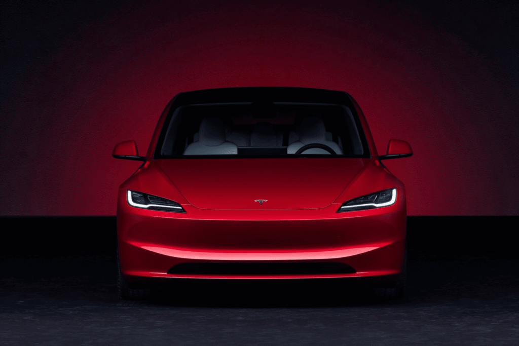 테슬라 모델 3 롱 레인지 RWD 정면