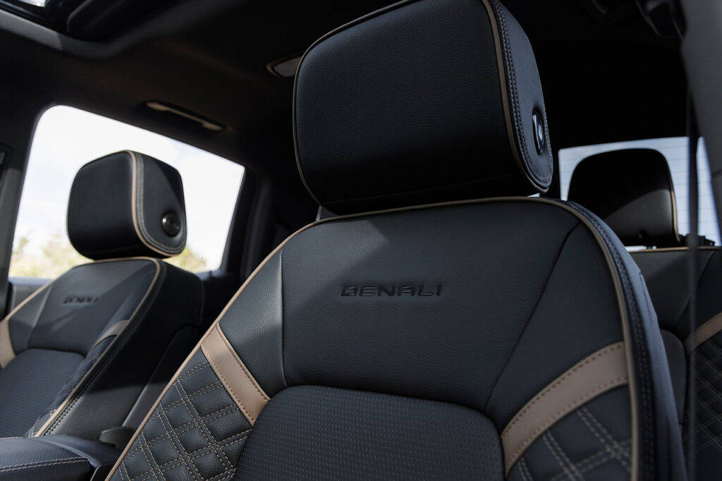 2026 GMC 캐니언(3세대) 시트