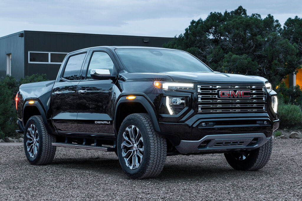 주차되어있는 2026 GMC 캐니언(3세대)