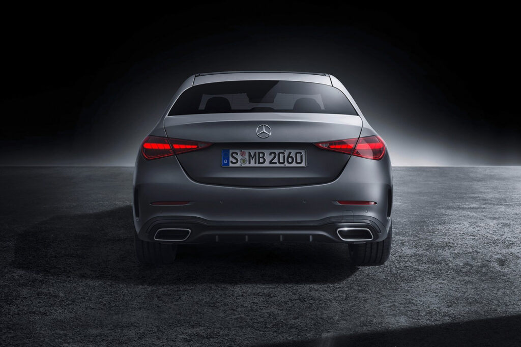 2026 벤츠 C클래스(5세대) 후면 모습
