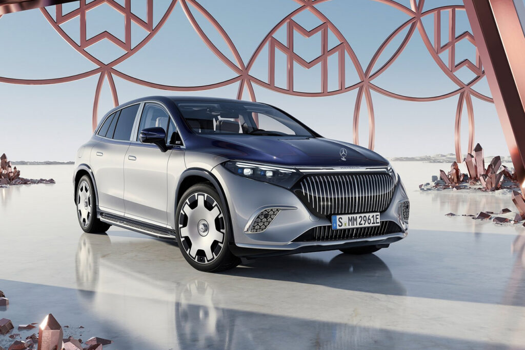 2026 벤츠 마이바흐 EQS SUV 앞모습