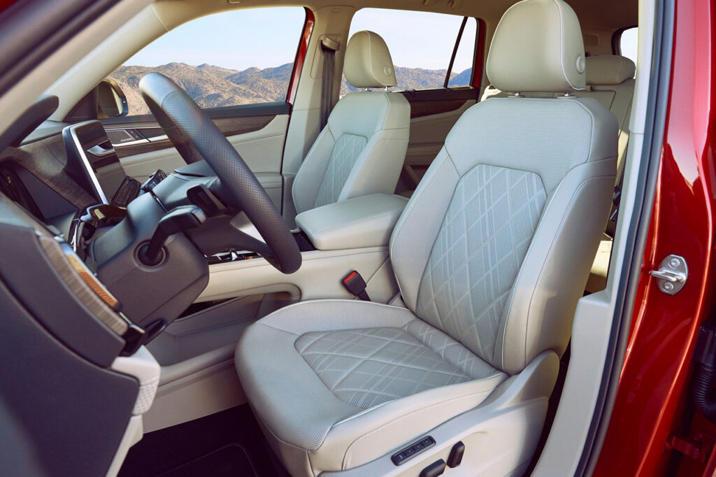 2026 폭스바겐 아틀라스 실내 모습
