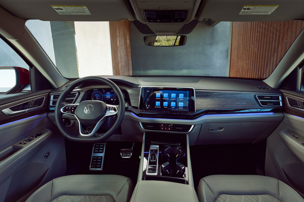 2026 폭스바겐 아틀라스 1열 모습