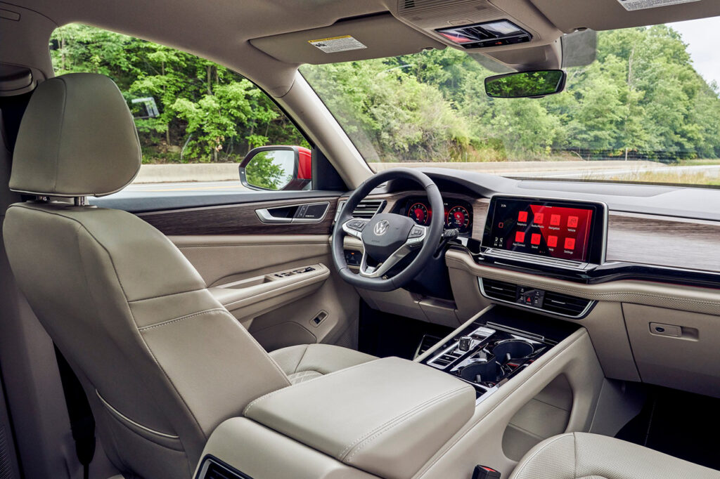 2026 폭스바겐 아틀라스 운전석