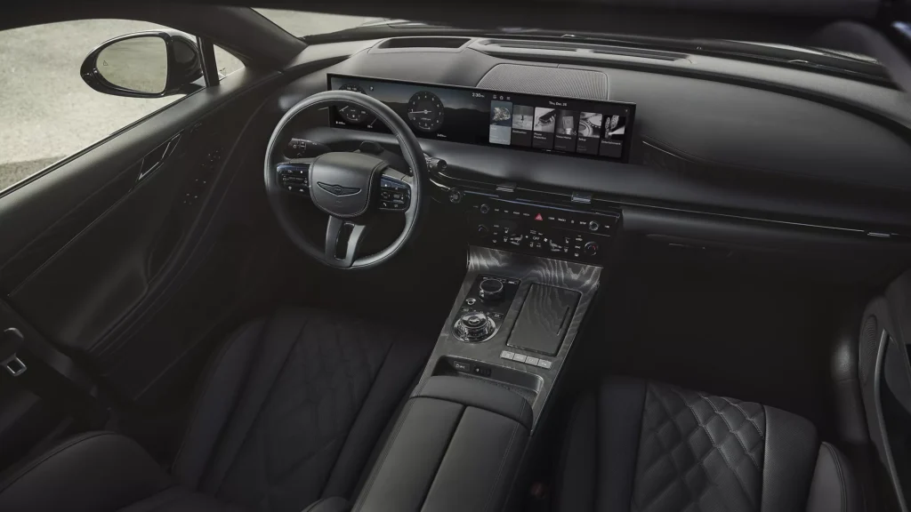 2026 제네시스 뉴 G80 블랙 시트