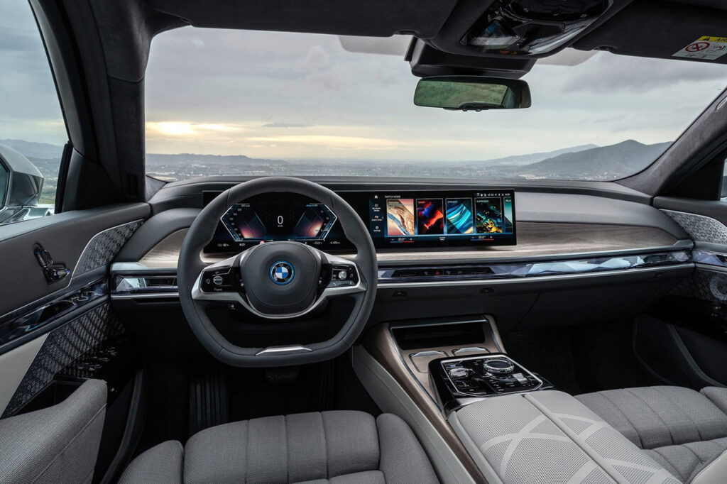 2026 BMW i7 운전석
