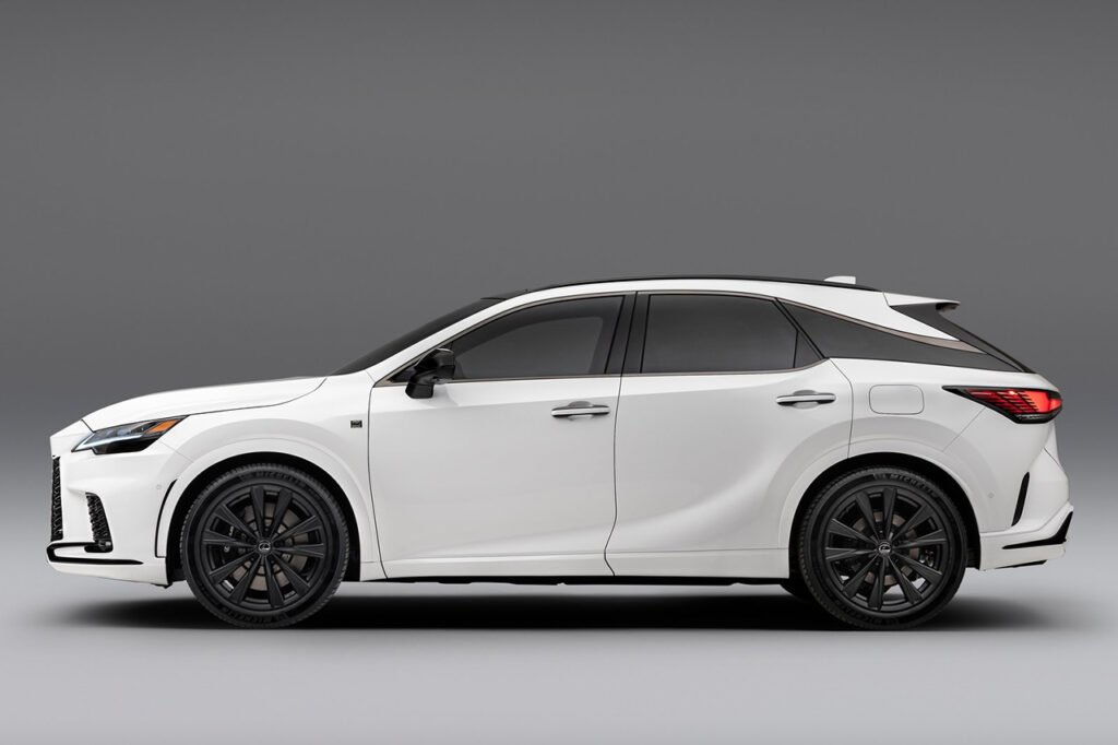 2026 렉서스 RX 흰색 옆모습
