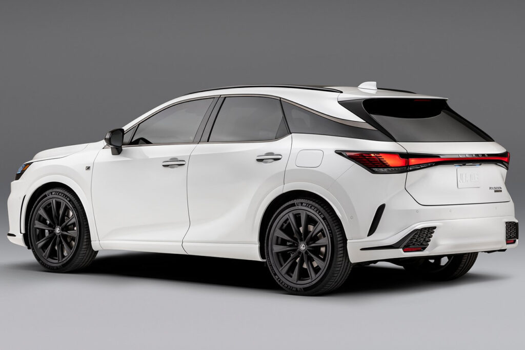 2026 렉서스 RX 흰색 모델