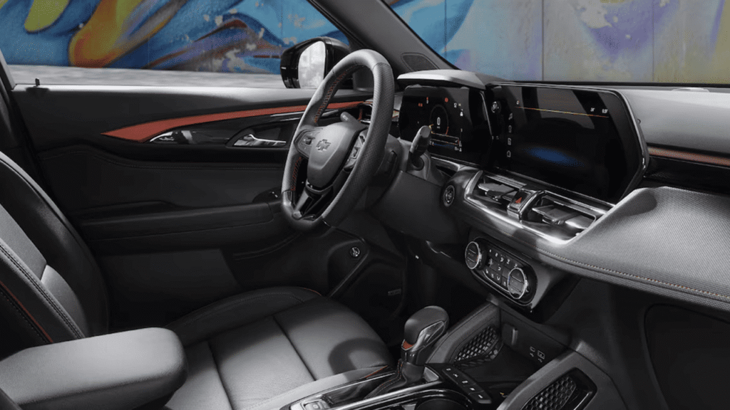 2026 쉐보레 뉴 트레일블레이저 운전석