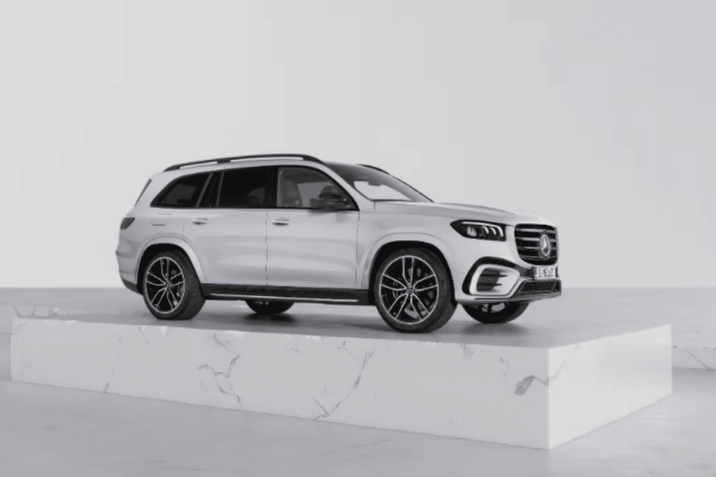 벤츠 GLS450 측면 모습