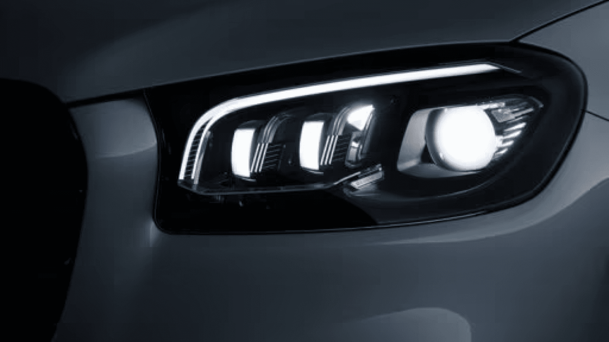 벤츠GLS450헤드램프