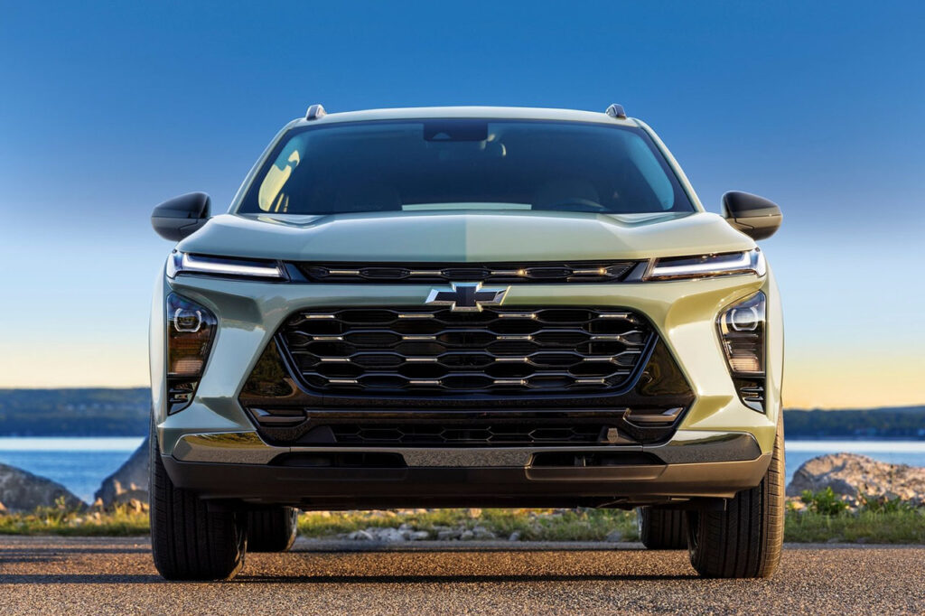 2026 쉐보레 트랙스 크로스오버 정면 모습