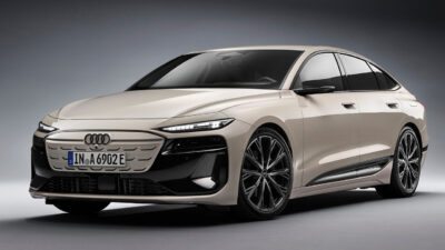 2026 아우디 A6 e-트론의 모습