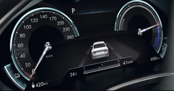 g80일렉트리파이드 계기판