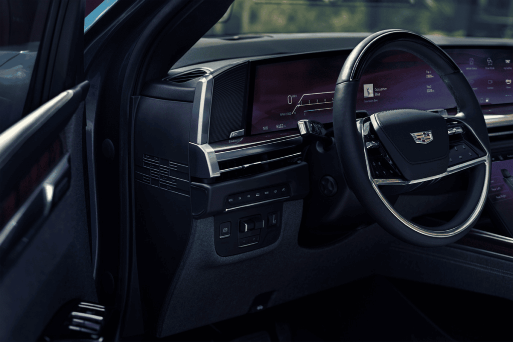 2026 캐딜락 에스컬레이드 실내 운전석