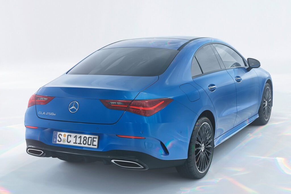 2026 벤츠 CLA(2세대) 뒷모습