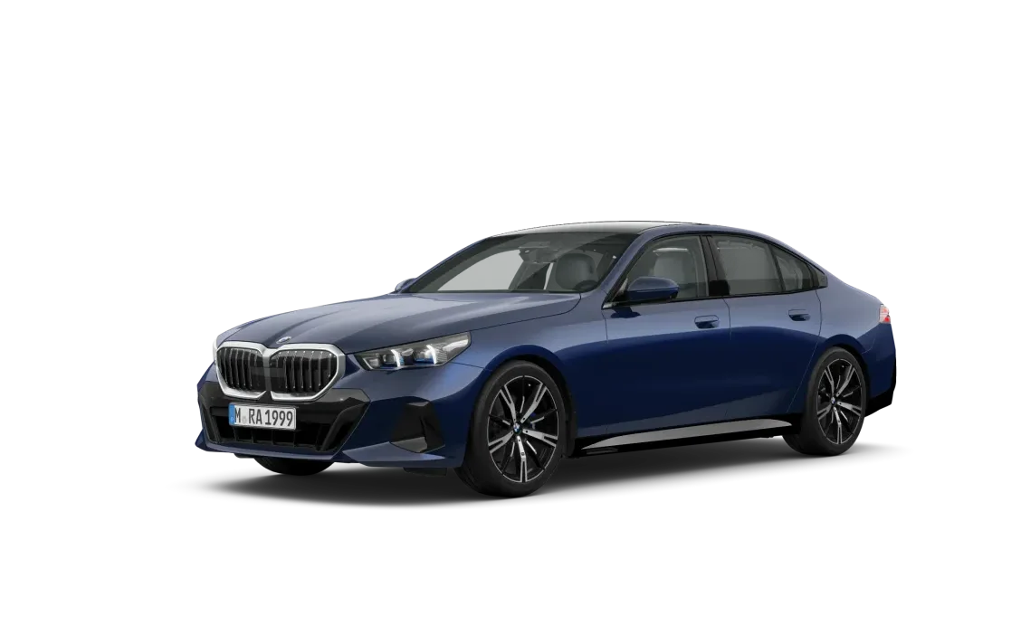 BMW 5시리즈의 전측면