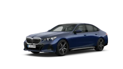 BMW 5시리즈의 전측면