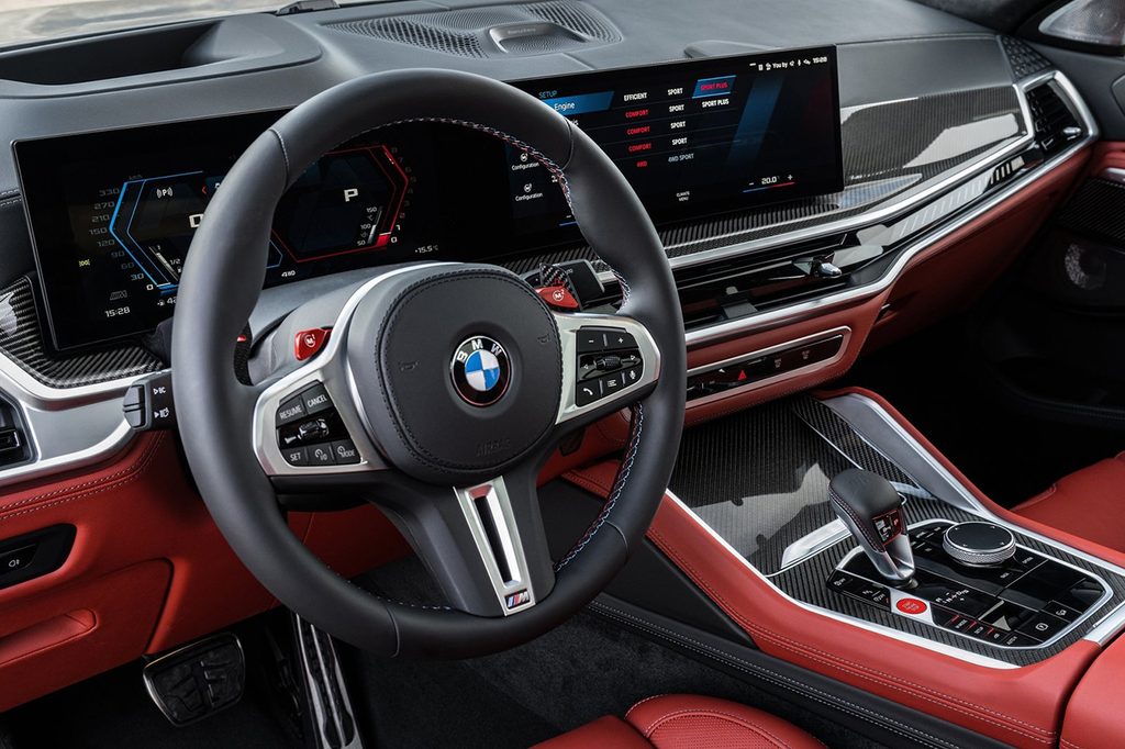 2027 BMW X6 M(3세대) 핸들 모습